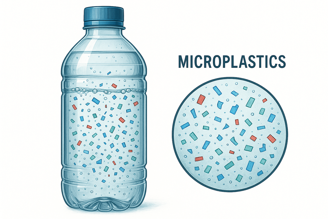 13h France 2 particules plastiques eau en bouteille