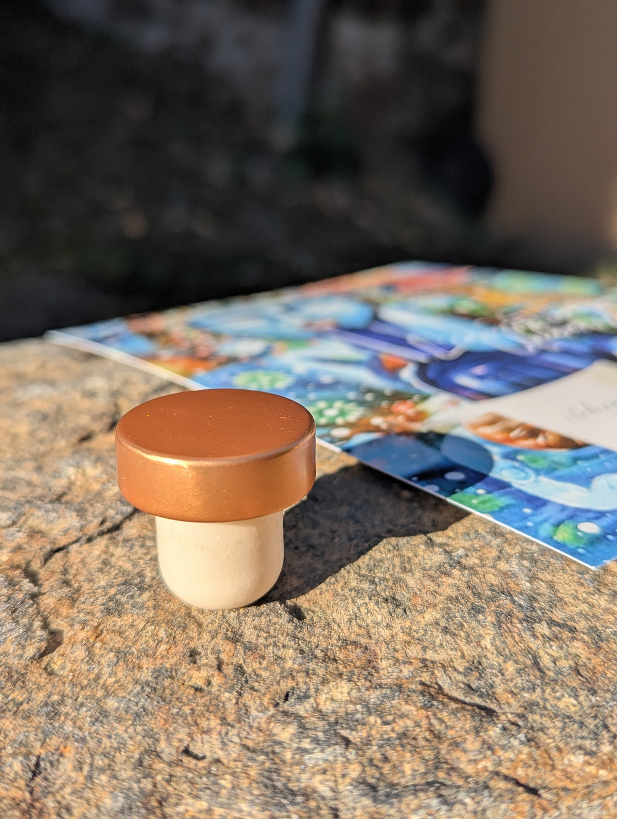 BOUCHON réutilisable pour bouteille Alchimie couleur au choix