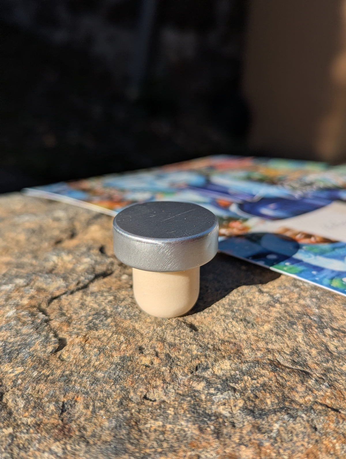 BOUCHON réutilisable pour bouteille Alchimie couleur au choix