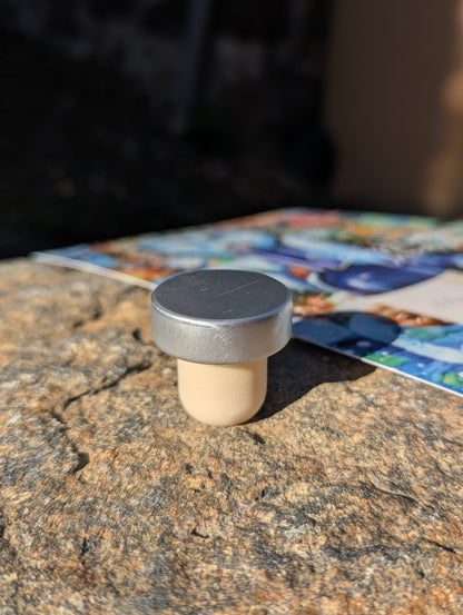 BOUCHON réutilisable pour bouteille Alchimie couleur au choix